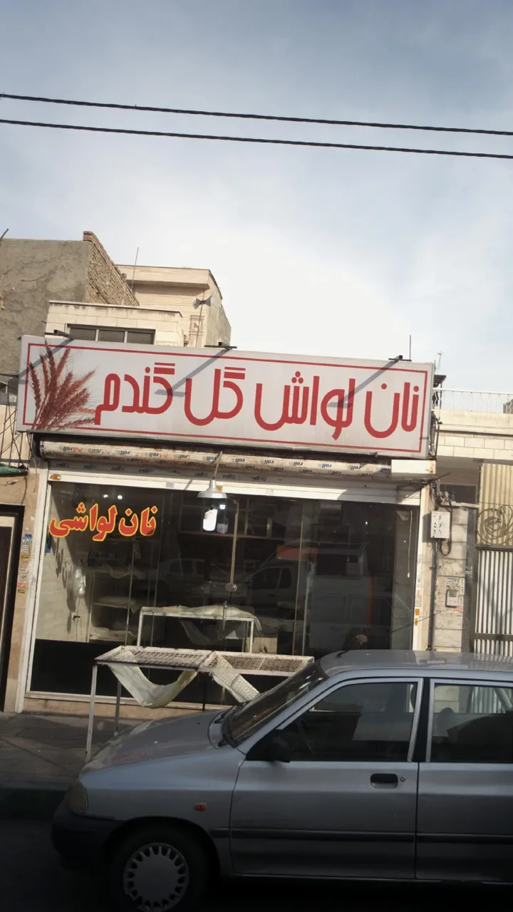 نان لواش گل گندم