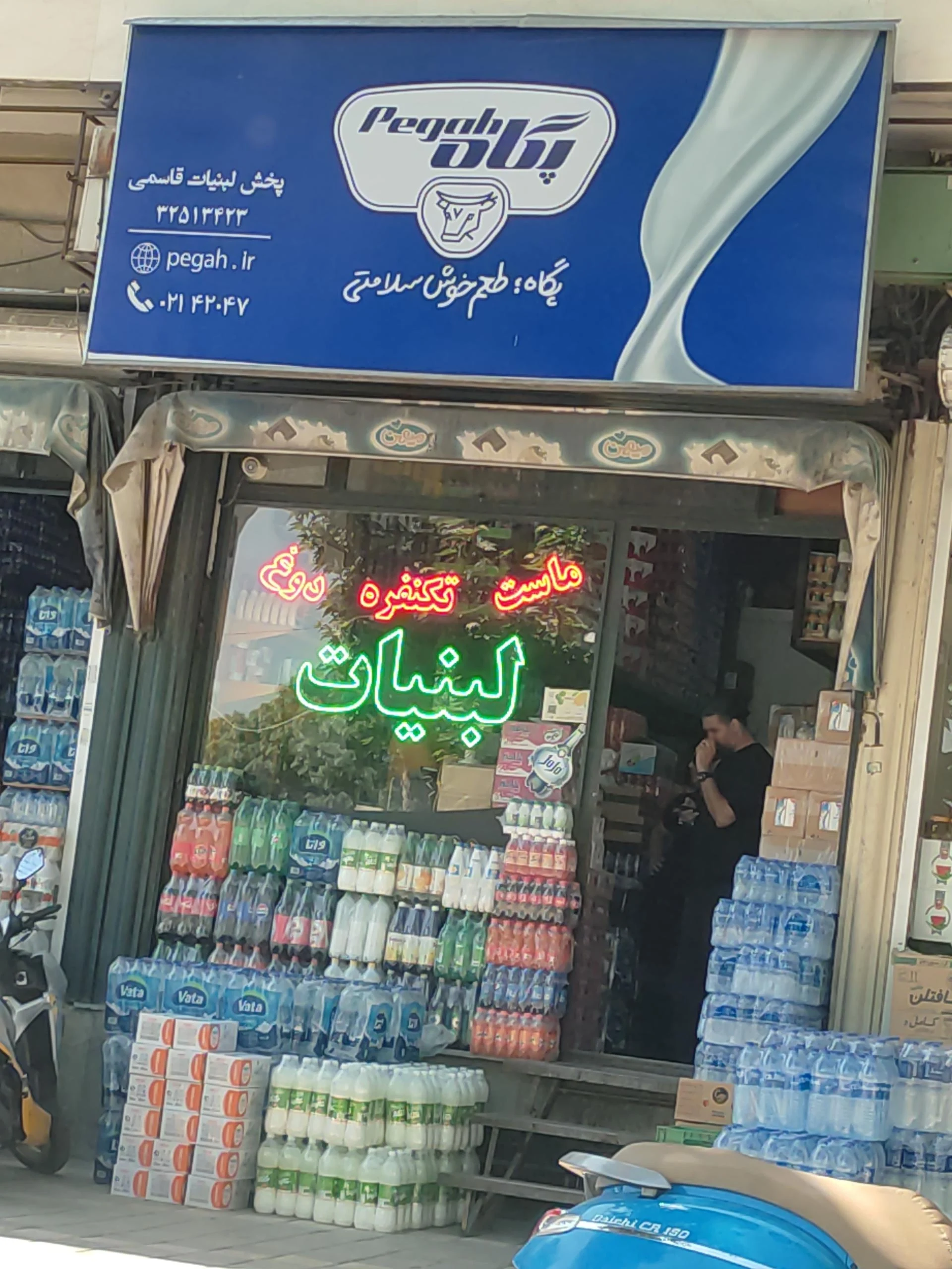 لبنیات محلی دهکده سبز - لبنیاتی در همدان