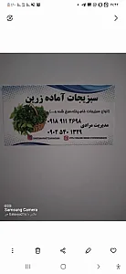 سبزی مارکت زرین