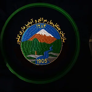 گلدوزی دیجیتال رز