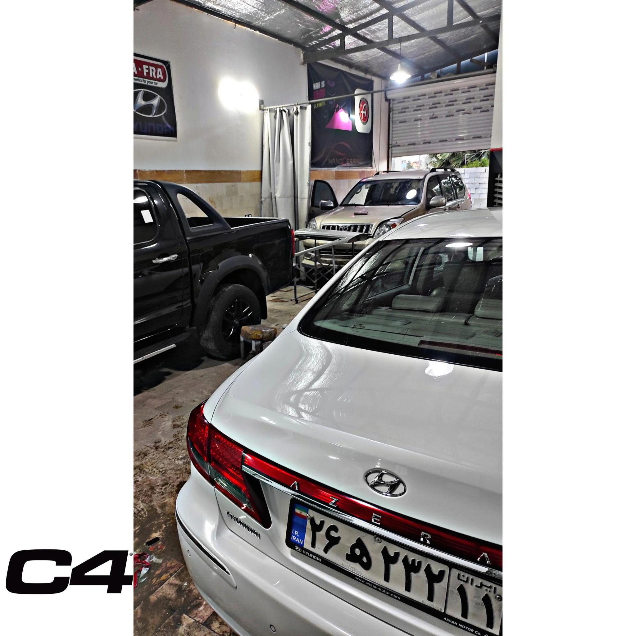 صافکاری pdr نقاشی دیتیلینگ C4CUSTOMS - کارواش و دیتیلینگ در کرمان