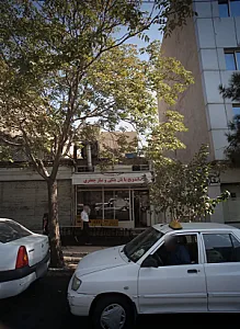 ساندویچ با نان بلکی و پیاز جعفری