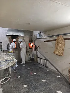 نان سنگک سنتی امام رضا ( ع )