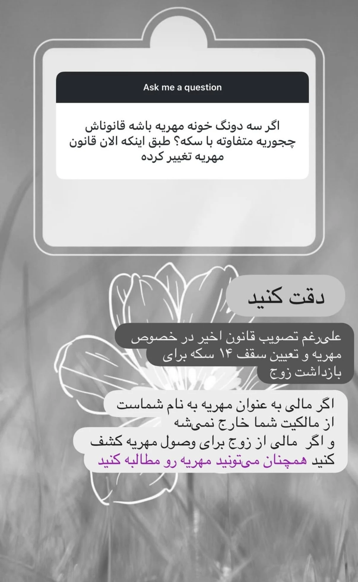 وکیل دادگستری محدثه طالبی - تصویر 4