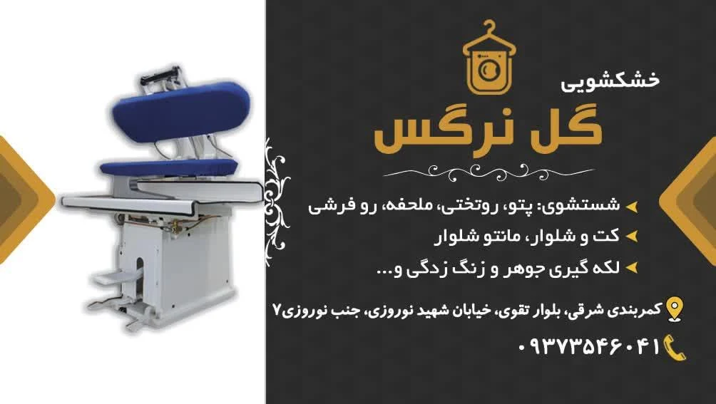 خشکشویی گل نرگس - تصویر 3