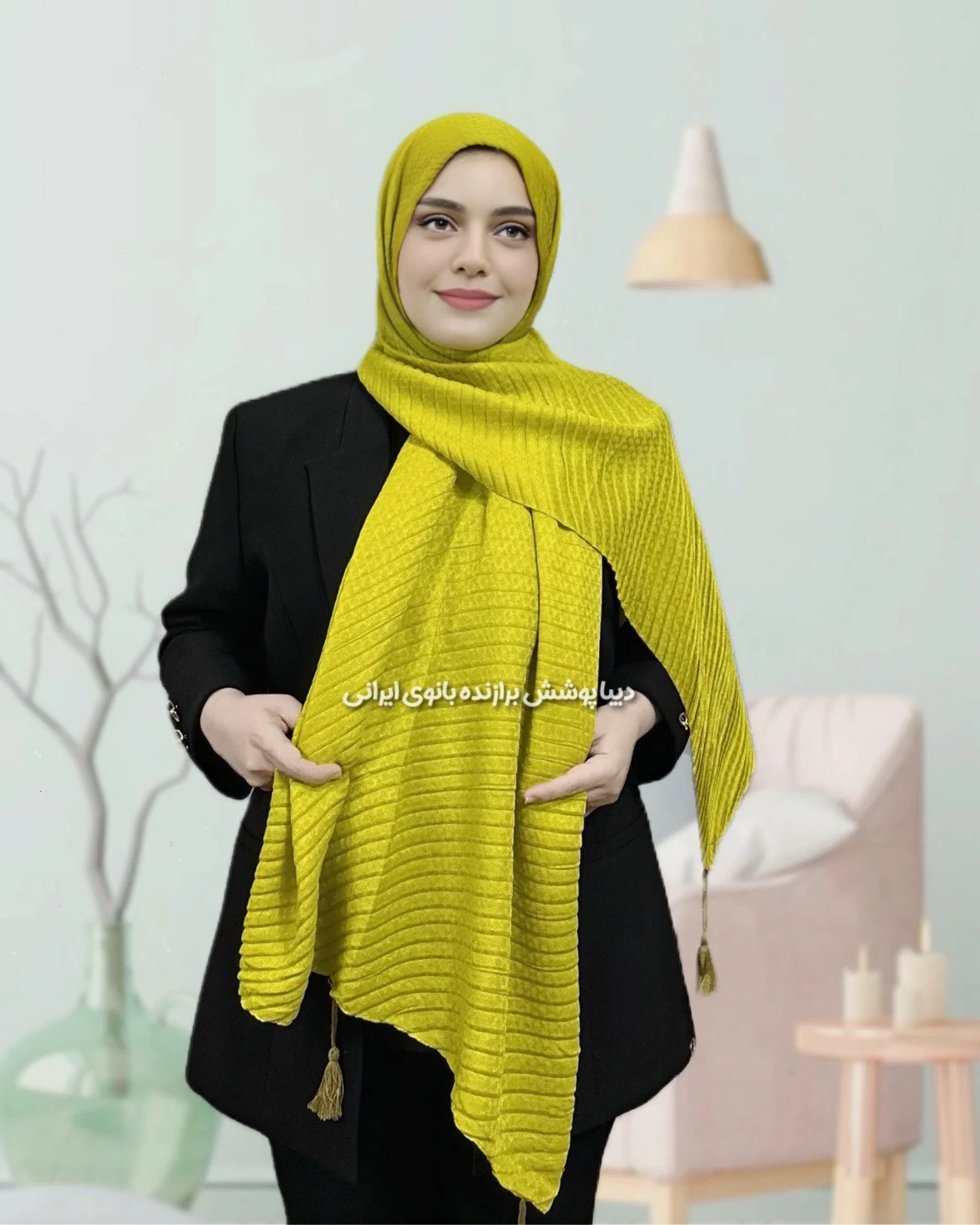شال و روسری دیبا پوشش