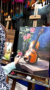 گالری تابلوی نقاشی مژگان