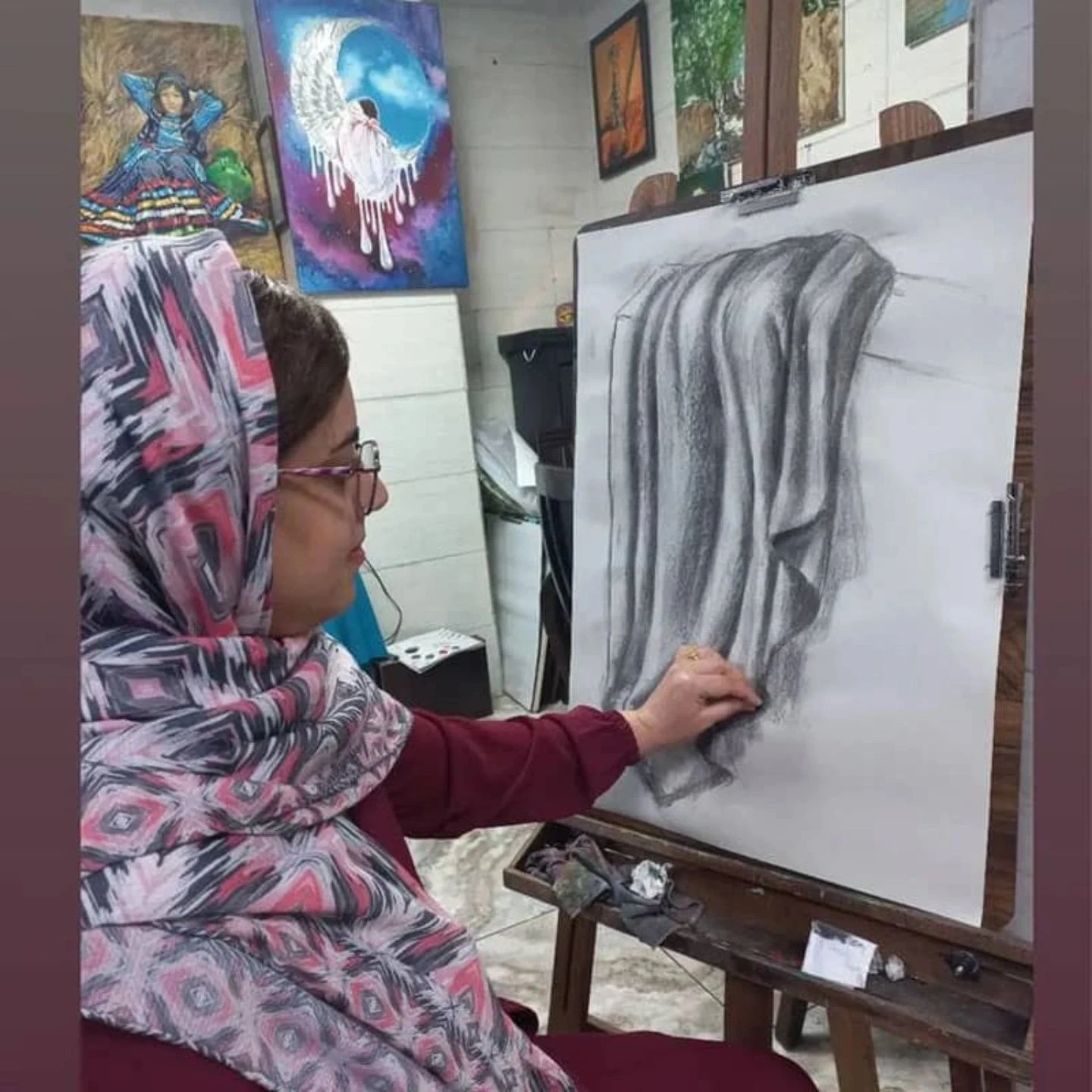 گالری تابلوی نقاشی مژگان - تصویر 4