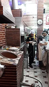 کباب ذغالی و نان تنوری ناب