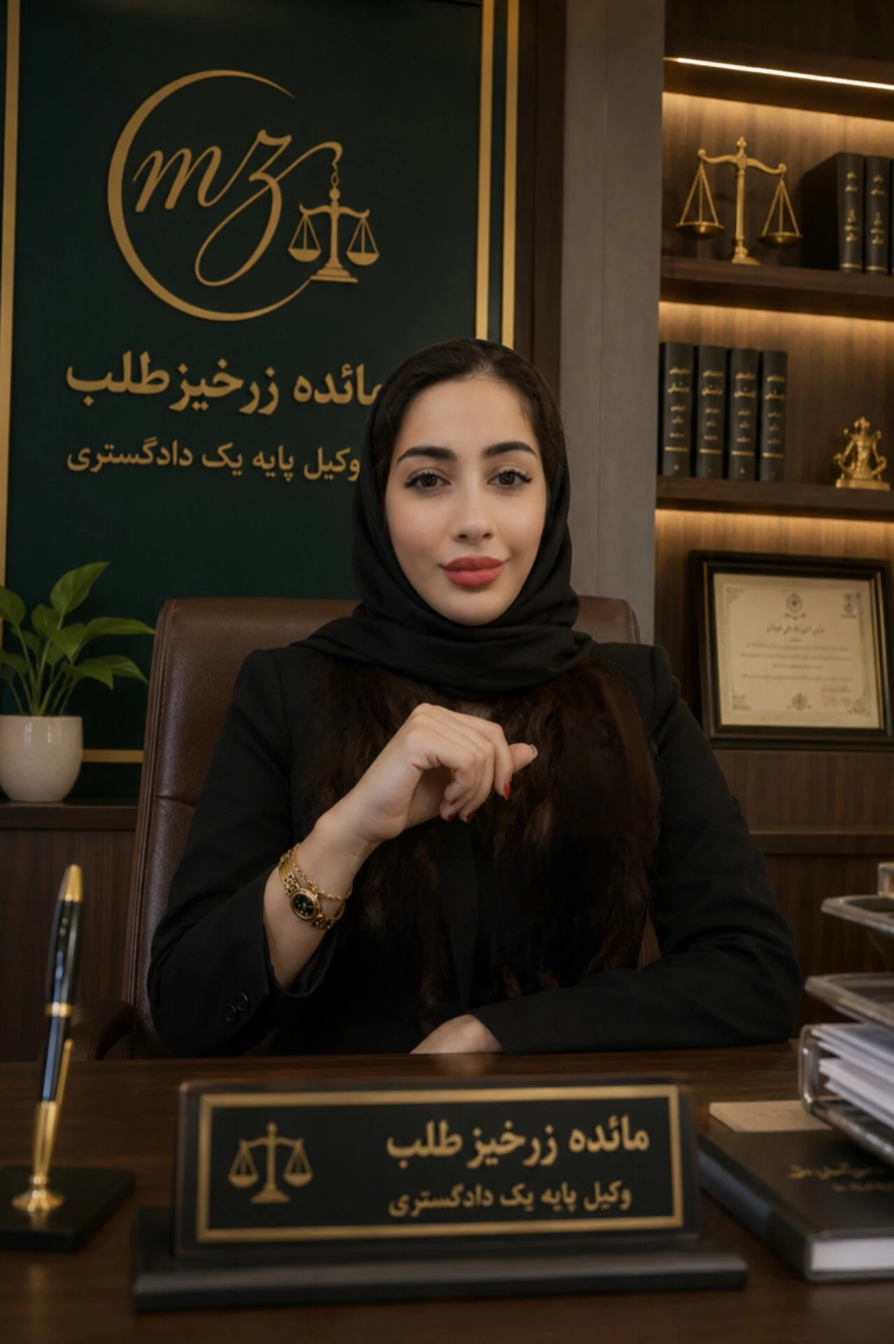 وکیل پایه یک دادگستری مائده زرخیزطلب - مشاور حقوقی در رشت - تصویر 2