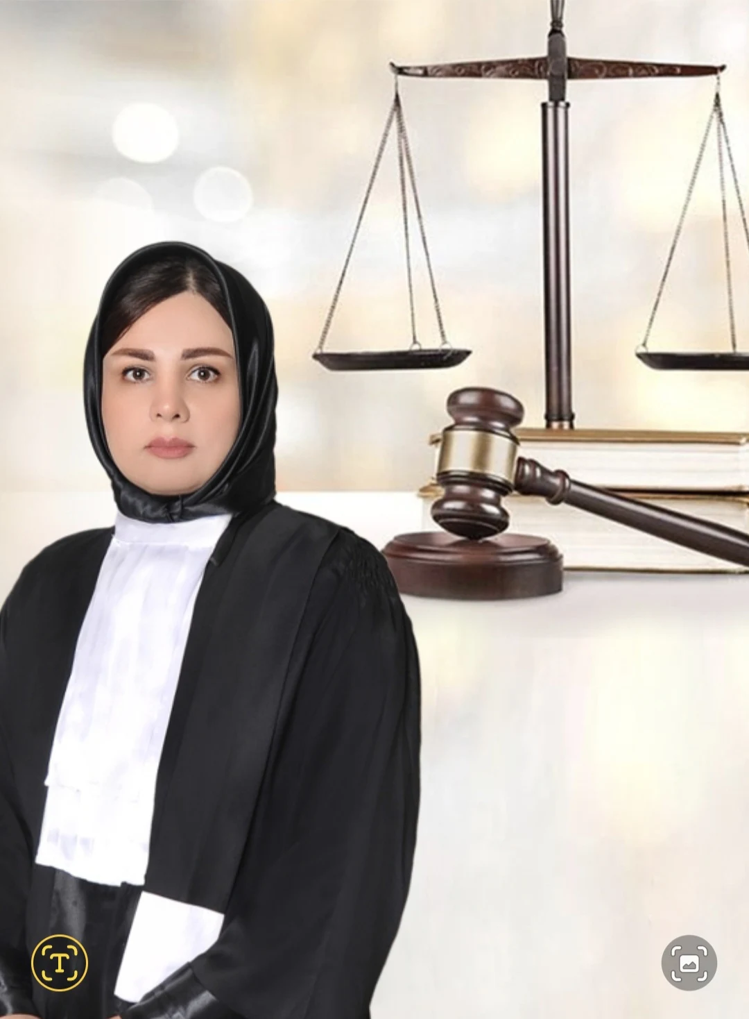 وکیل پایه یک دادگستری کبری حسینی - تصویر 2