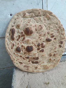 نانوایی بربری محلی سبوسدار