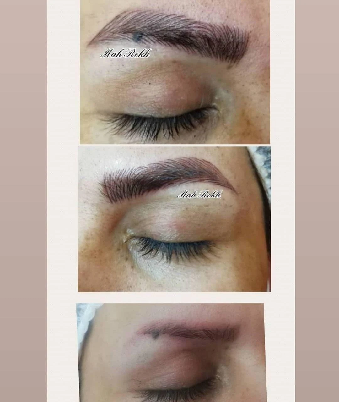 مدل اکستنشن مژه و فیبروز ابرو  انواع تتو