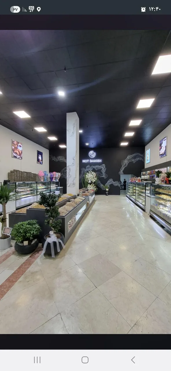 نان و شیرینی دانمارکی داغ(هات دنیش)