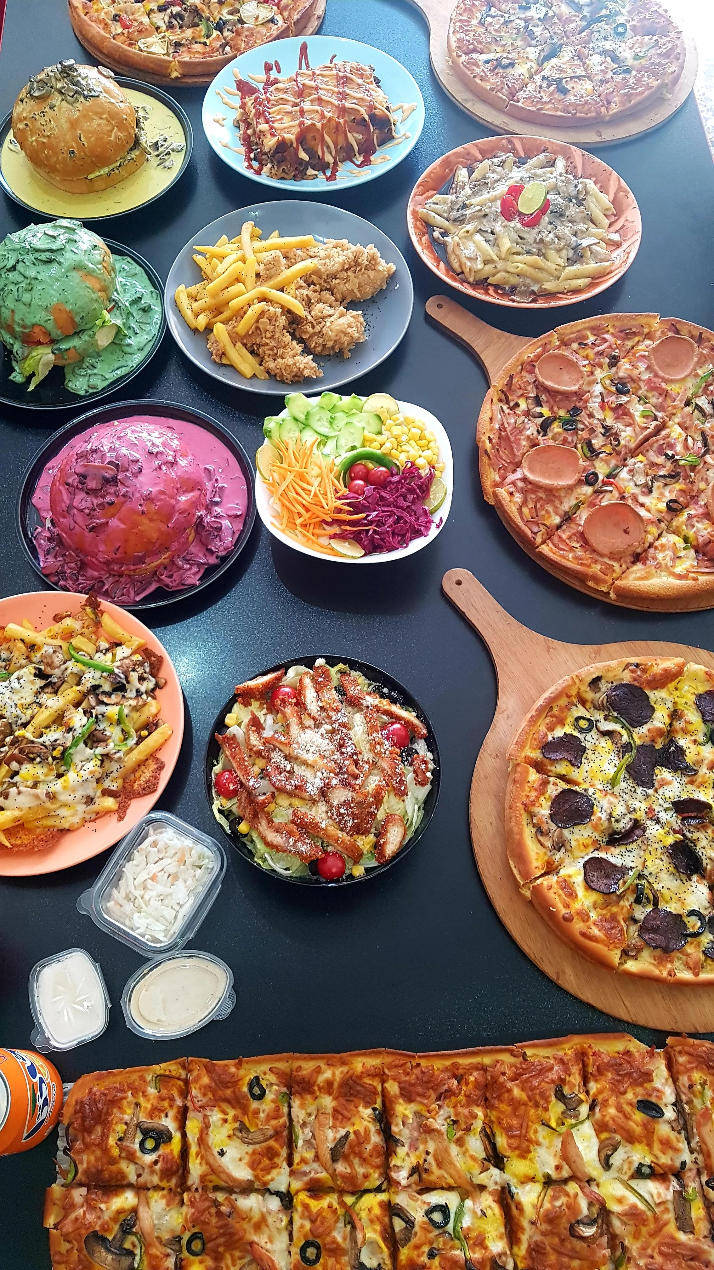 پیتزا برگر فاو