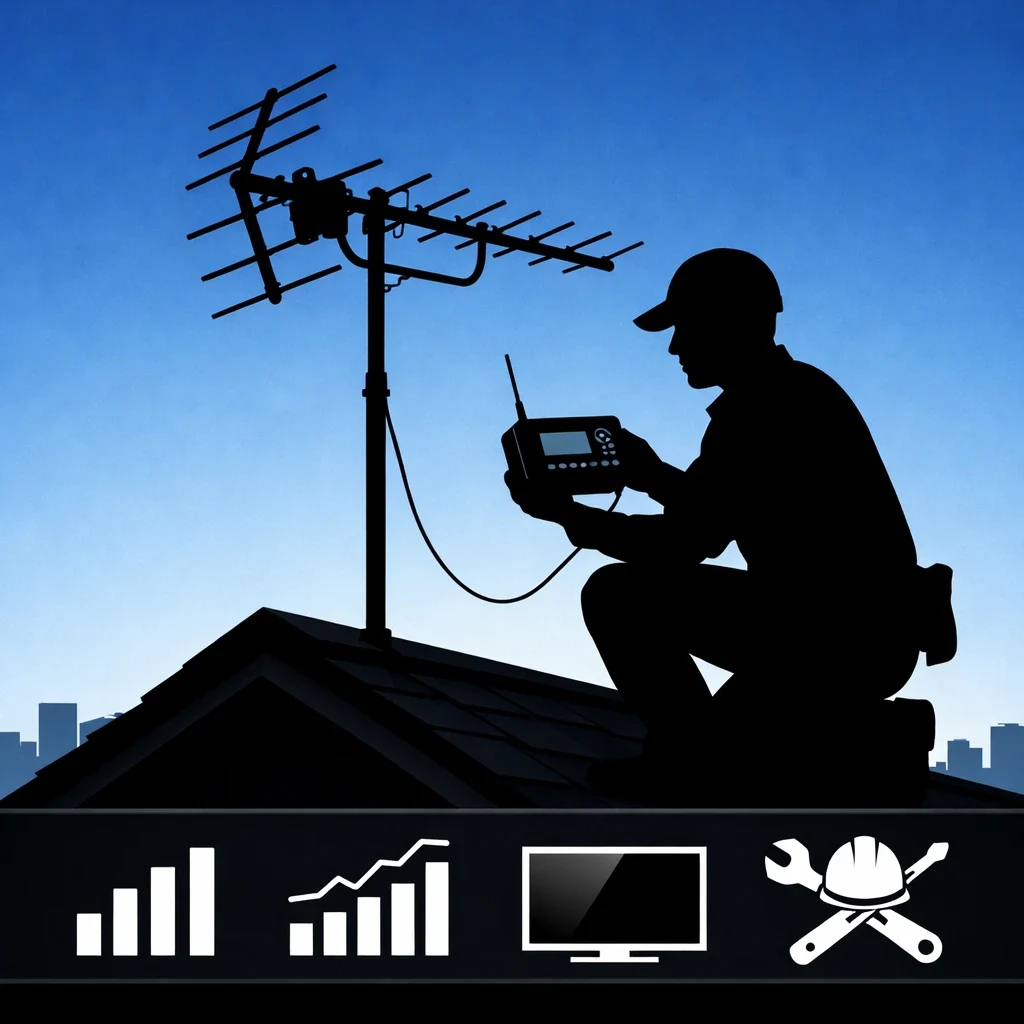 خدمات تاسیسات تکنسین برتر نصب آنتن کولر - تصویر 3
