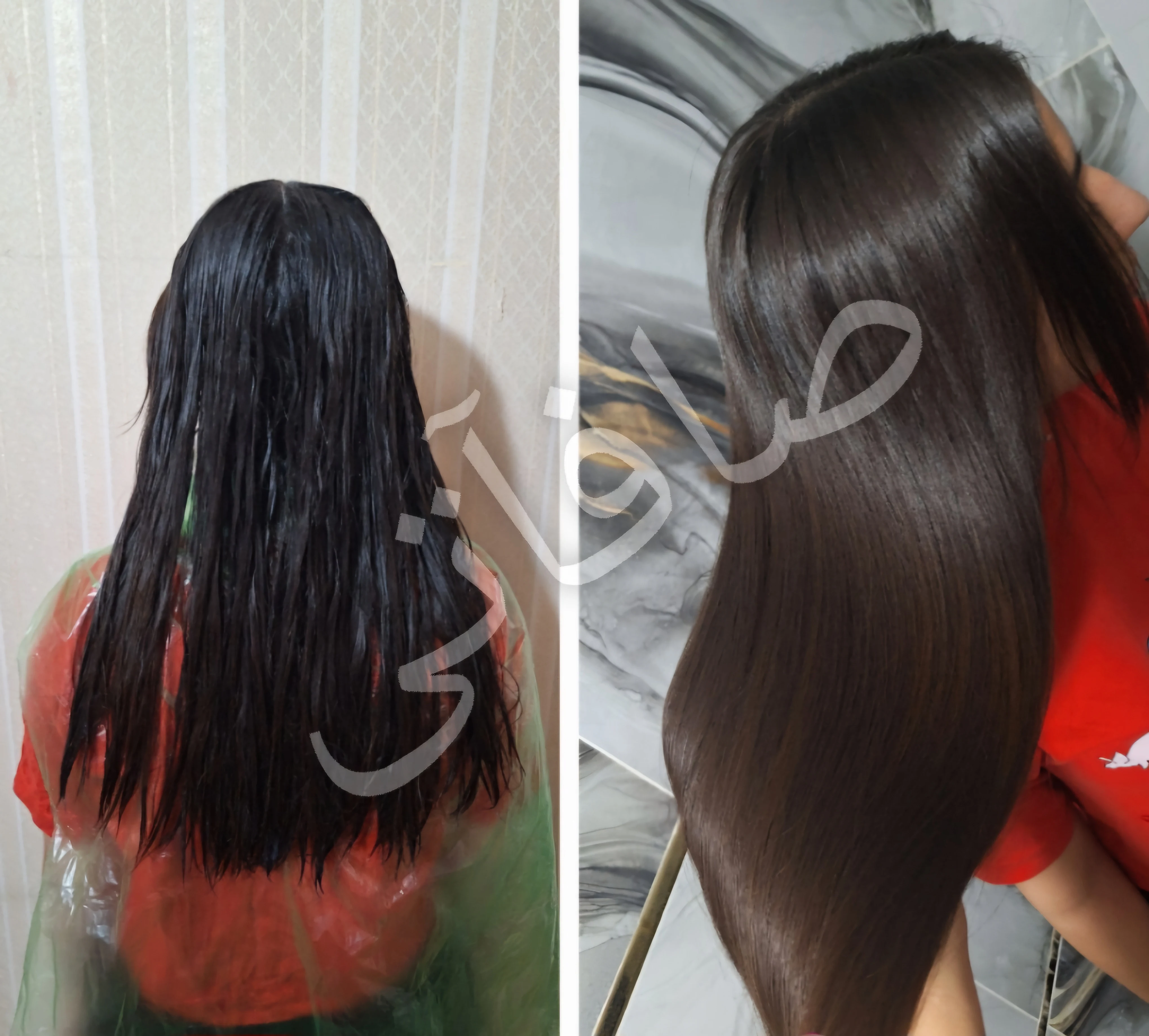 کراتین. صافی.احیامو عاطفه - آموزشگاه آرایشگری در تبریز