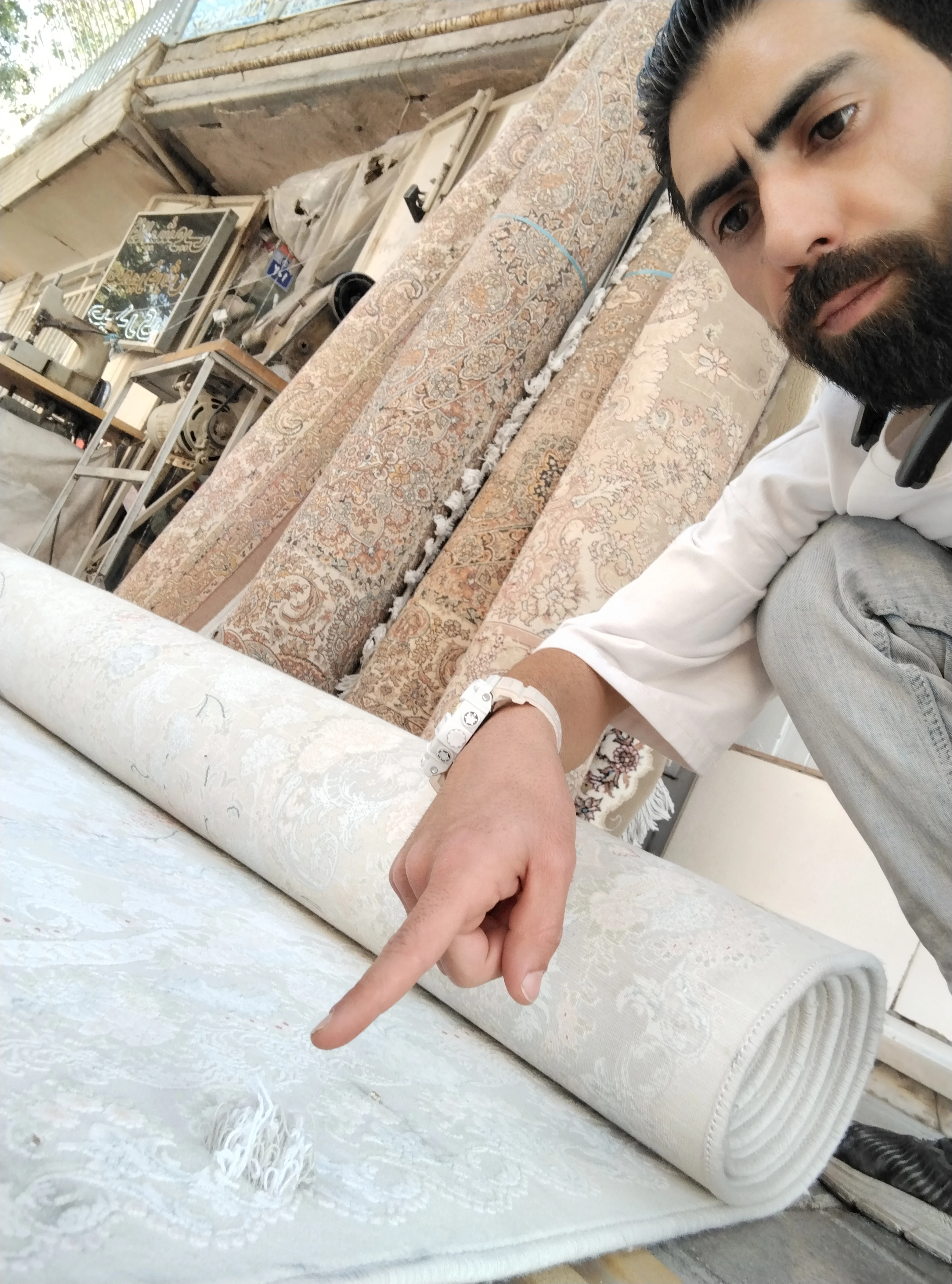 رفو فرش و قالیشویی حیدری اصفهان