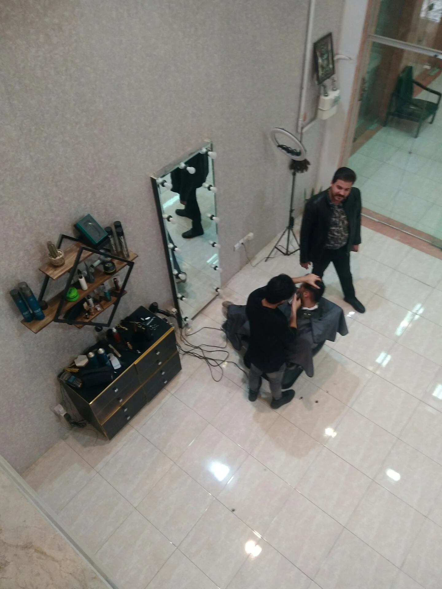 آرایش مو افشان