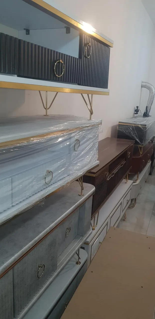 جلو مبلی و میز تلویزیون آرژان چوب - تصویر 2