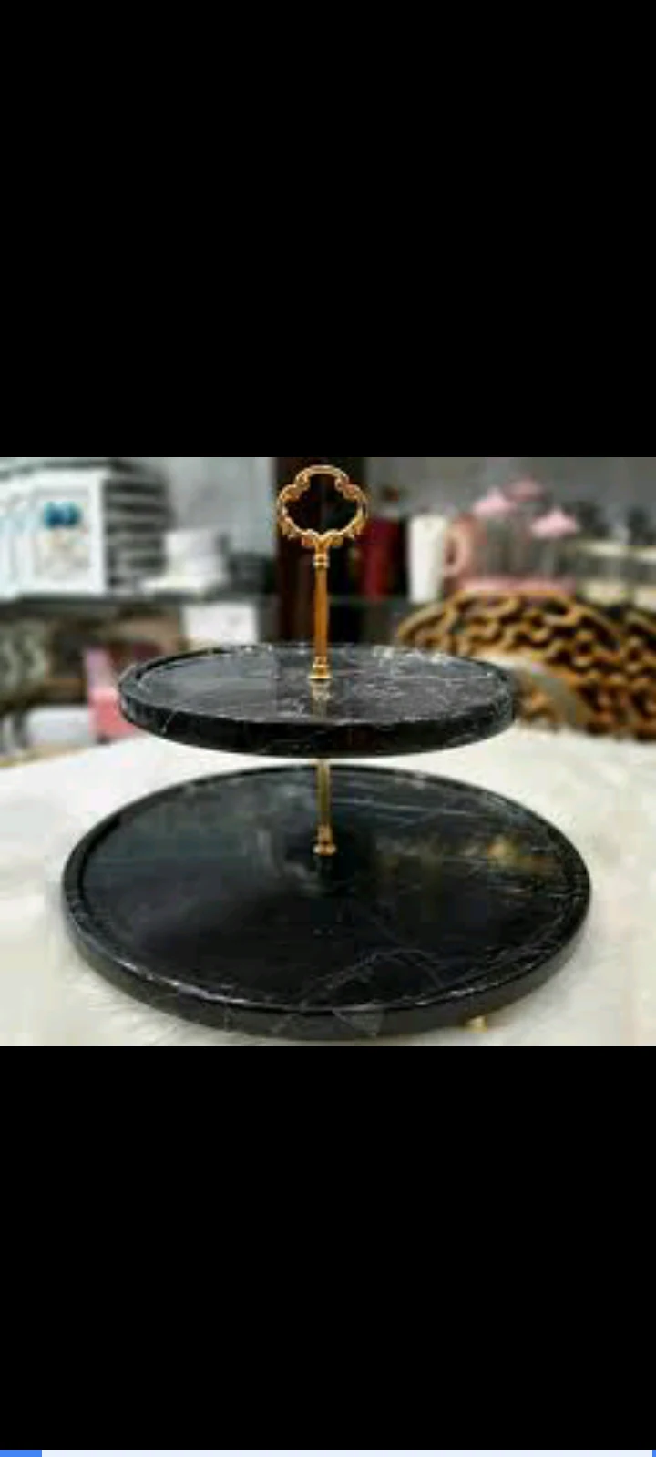 سنگ مصنوعی دکوری ظروف پذیرایی