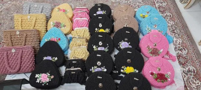 کیف های بافتنی(روحبخش)