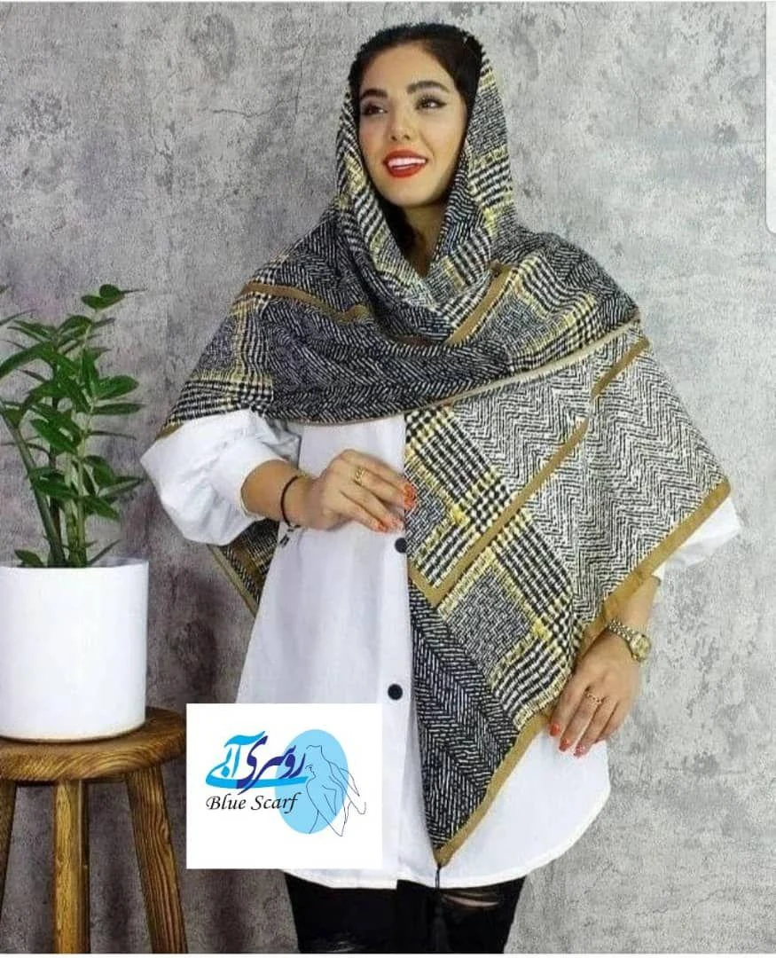 فروش آنلاین روسری آبی - پوشاک زنانه در مشهد - تصویر 3
