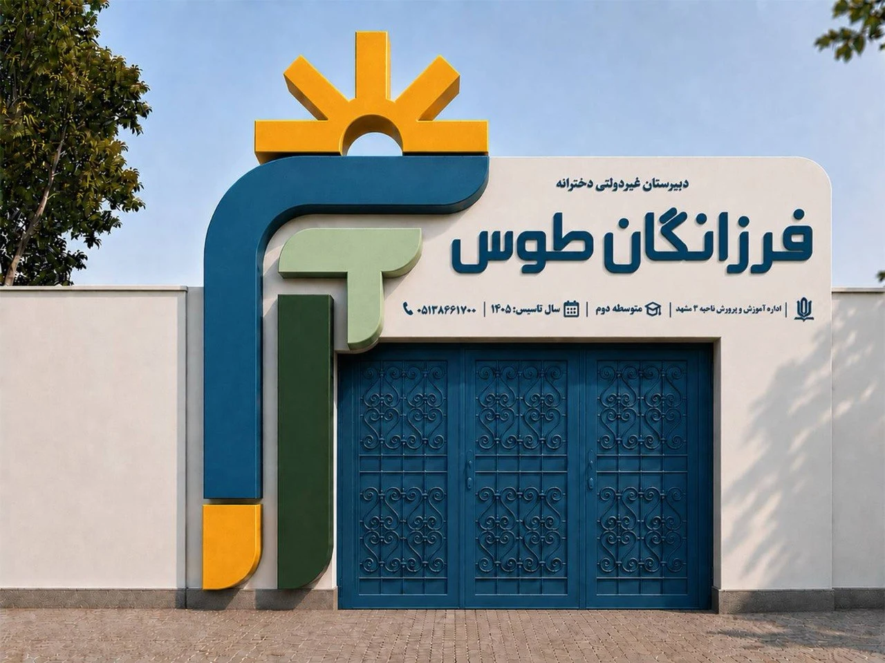 دبیرستان غیر دولتی دوره دوم فرزانگان طوس - تصویر 4
