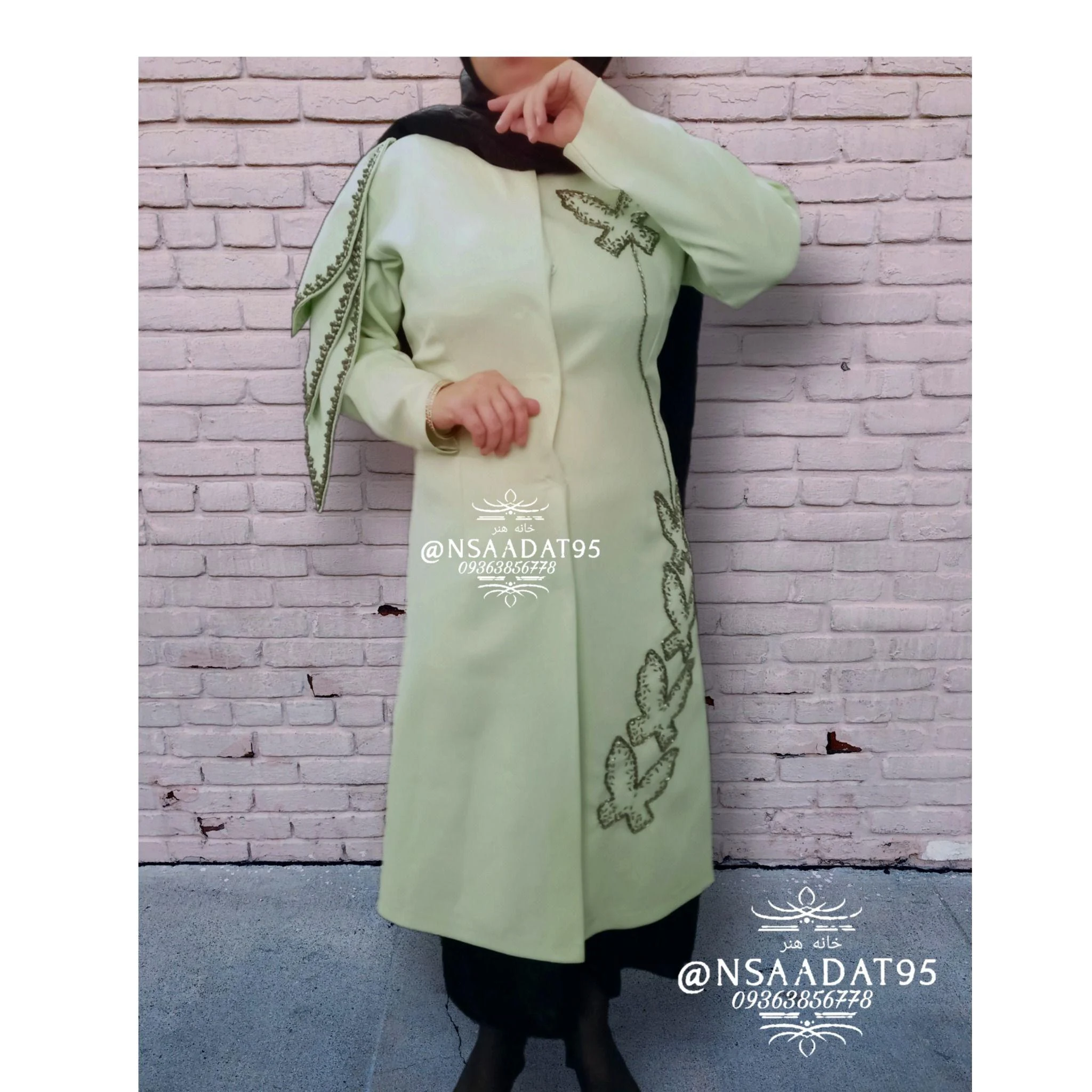 تزیینات تخصصی البسه چادر مجلسی خانه هنر - مزون لباس عروس در مشهد