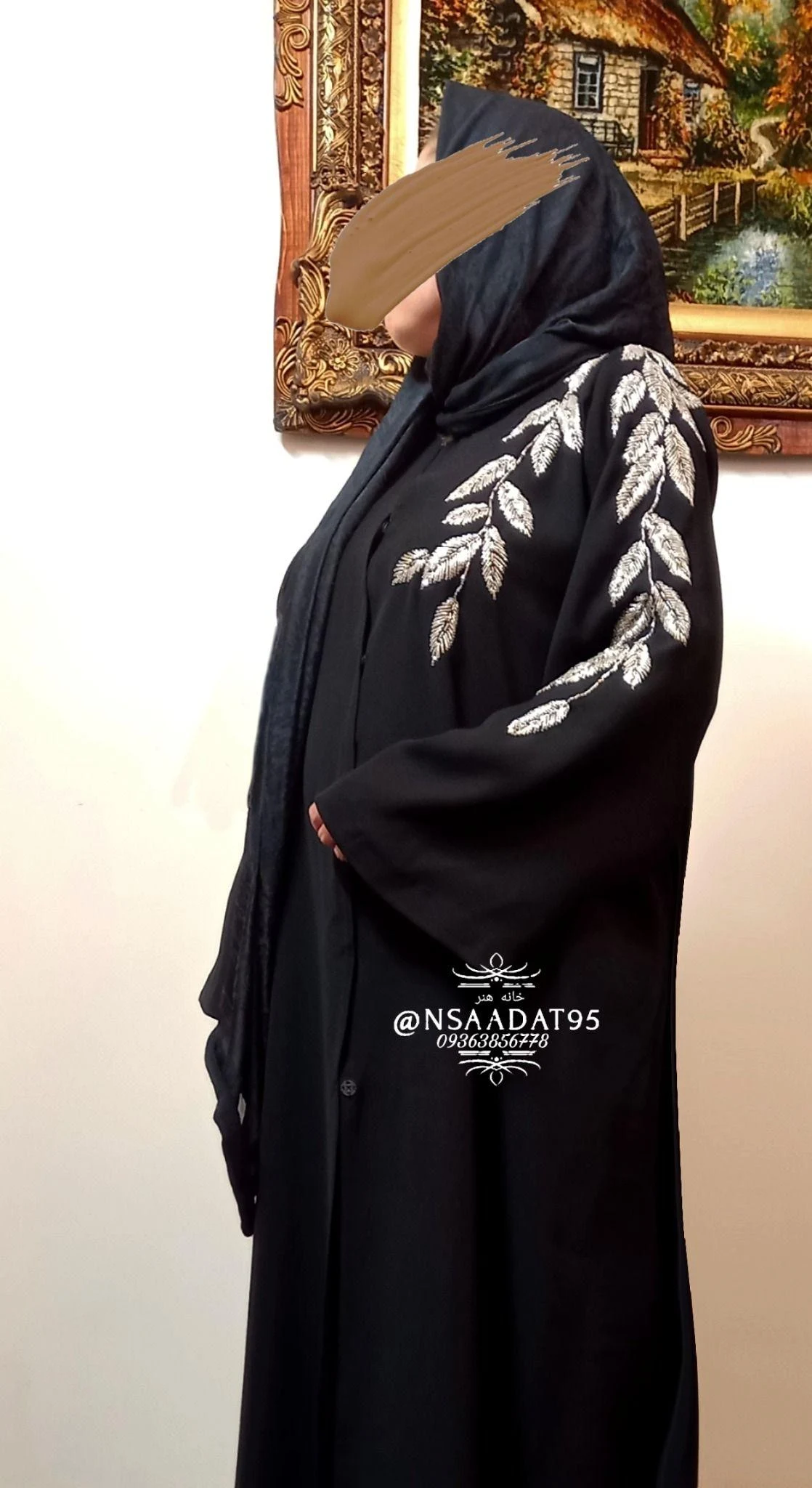 تزیینات تخصصی البسه چادر مجلسی خانه هنر - مزون لباس عروس در مشهد - تصویر 5