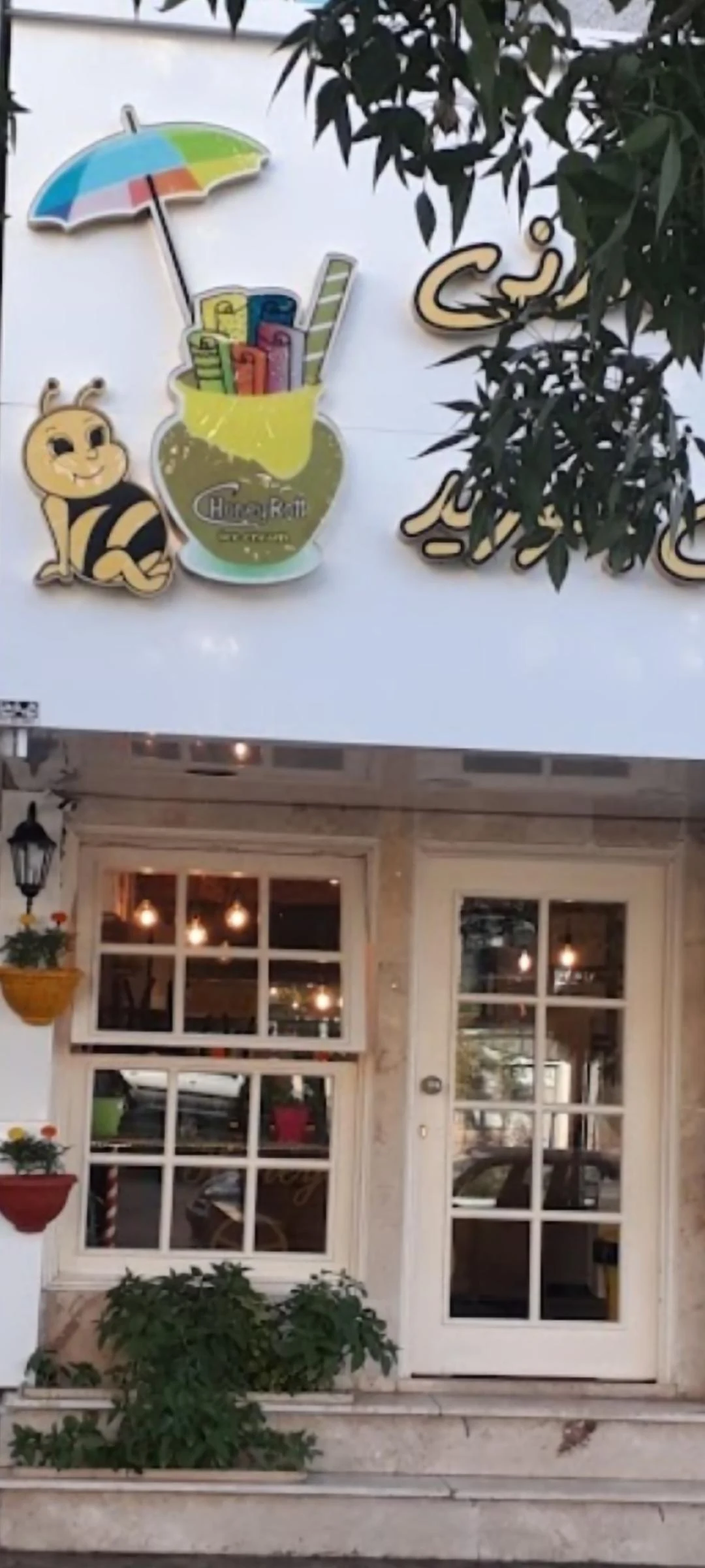 بستنی هانی رول