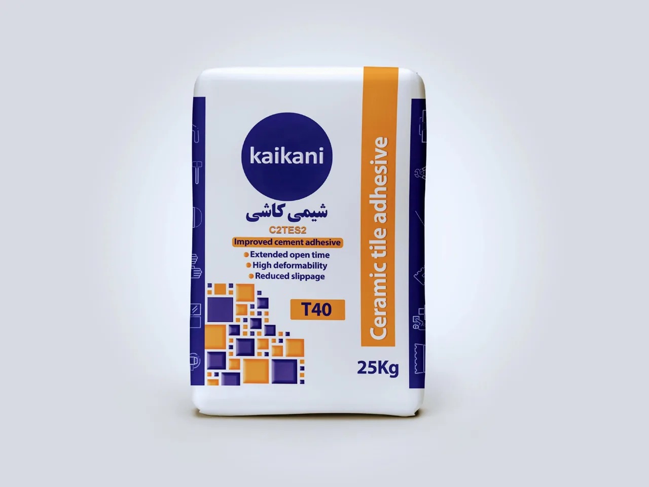 چسب کاشی پودری شیمی کاشی - تصویر 3